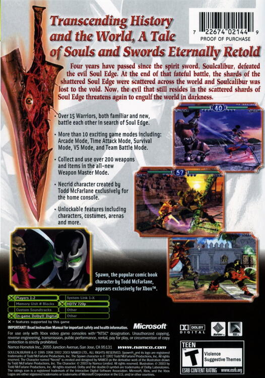 SoulCalibur 2 [Best of Platinum Hits]