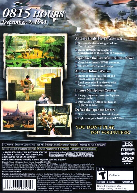 Medal of Honor: Rising Sun