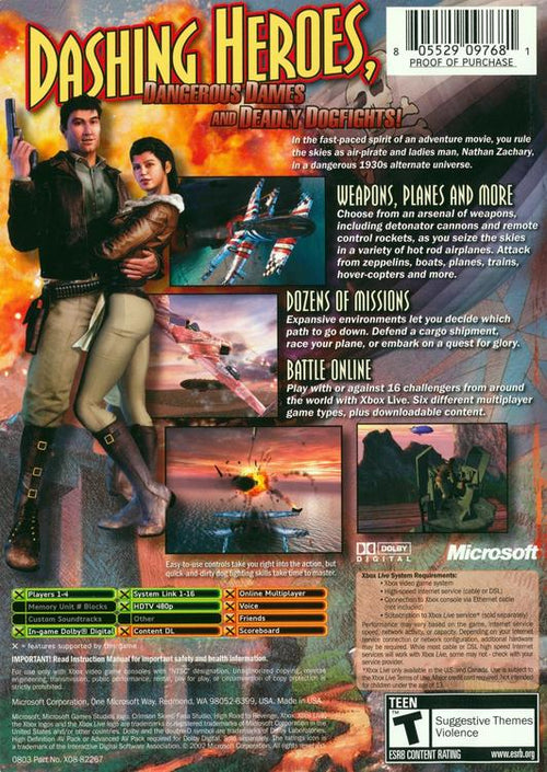 Crimson Skies: High Road to Revenge