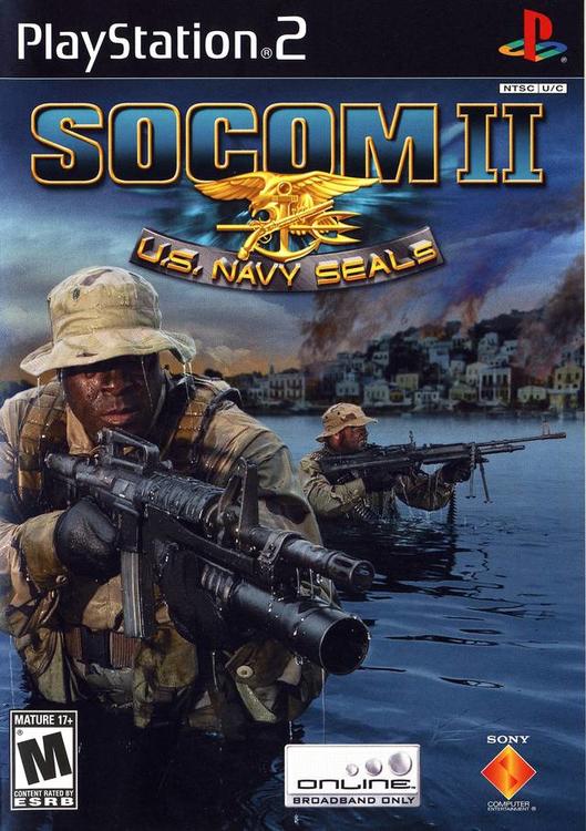 SOCOM II: U.S. Navy SEALs by Spoutnik Gaspésie - Jeux PS2 (Shopify Collective)