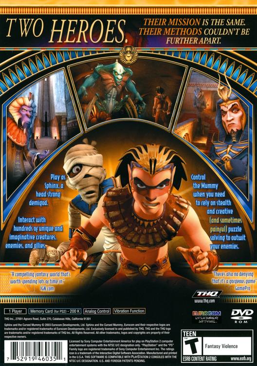 Sphinx and the Cursed Mummy