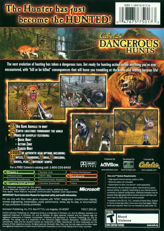 Cabela's Dangerous Hunts