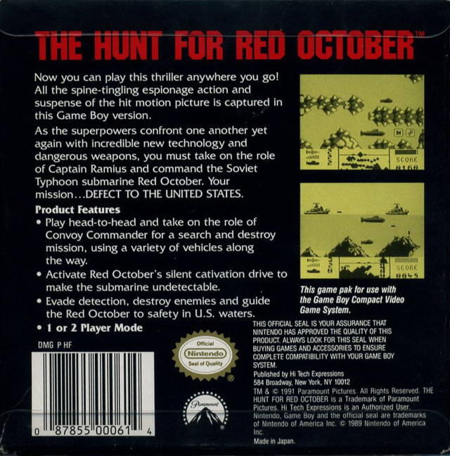 The Hunt for Red October