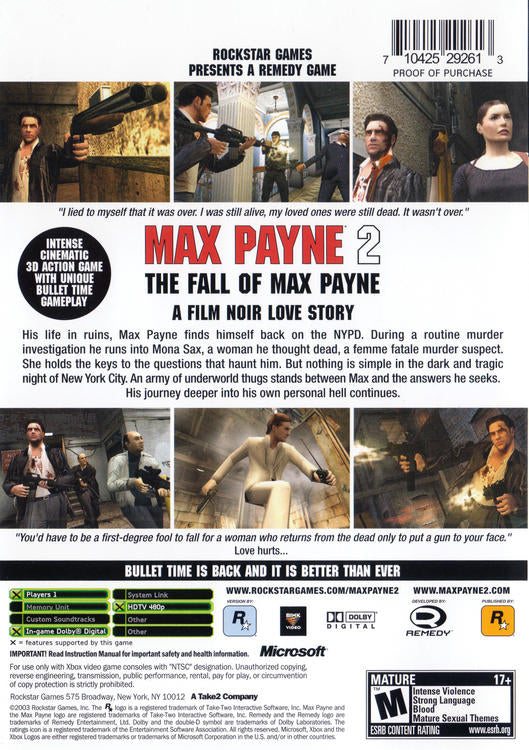 Max Payne 2: The Fall of Max Payne
