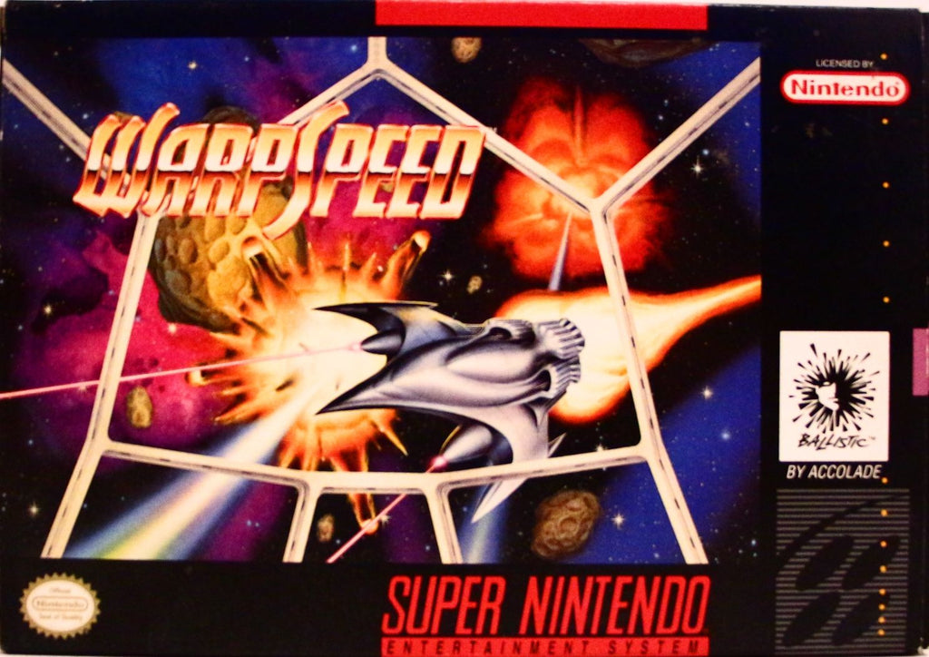 Warpspeed (usagé) by Spoutnik Gaspésie - Jeux SNES (Shopify Collective)
