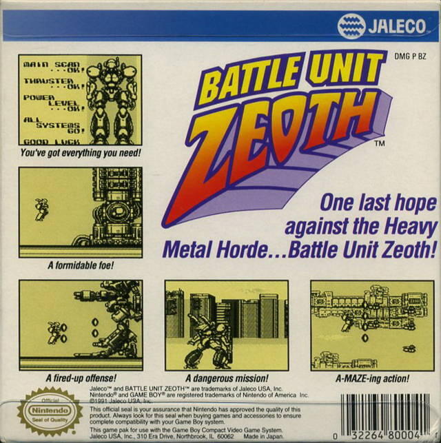 Battle Unit Zeoth