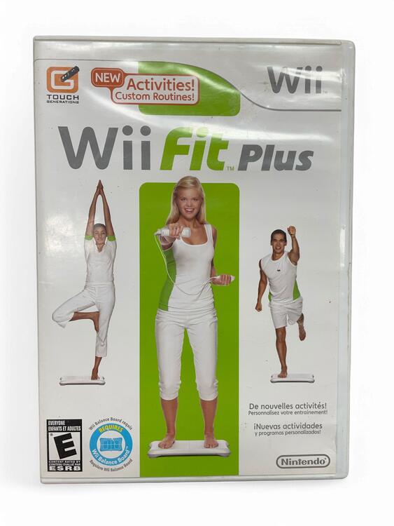 Wii Fit Plus W/ Official Nintendo Wii Balance Board (usagé) by Spoutnik Gaspésie - Jeux Wii (Shopify Collective)