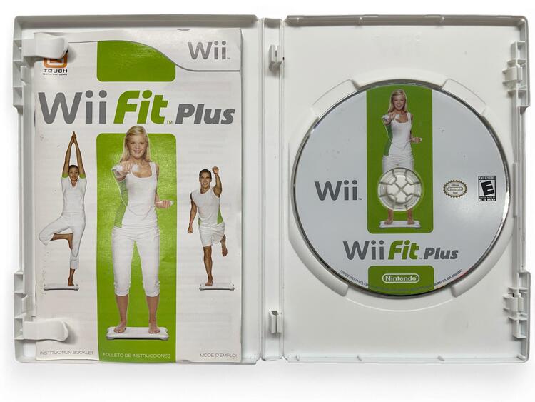 Wii Fit Plus W/ Official Nintendo Wii Balance Board (usagé)
