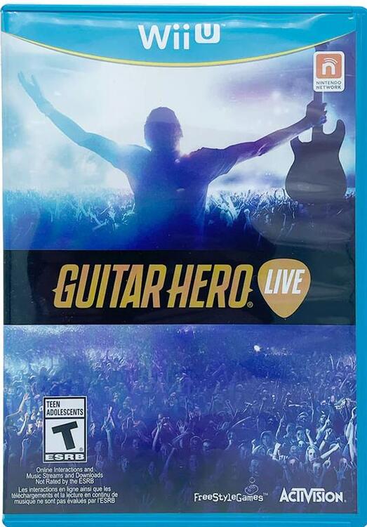 Guitar hero Live  (Game only whitout guitar) by Spoutnik Gaspésie - Jeux Wii U (Shopify Collective)