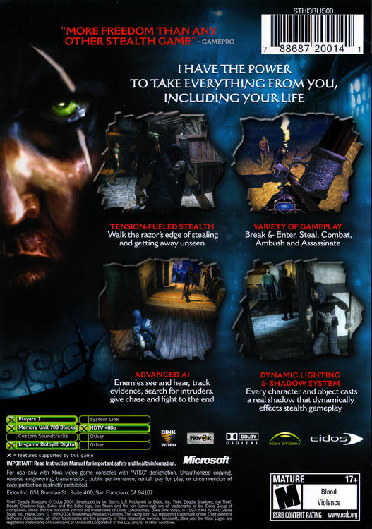 Thief: Deadly Shadows