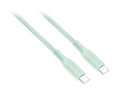 Câble tissé USB-C à USB-C de 1,5 m (4,9 pi) d'Insignia (NS-MCCC5GR22-C) - image 1