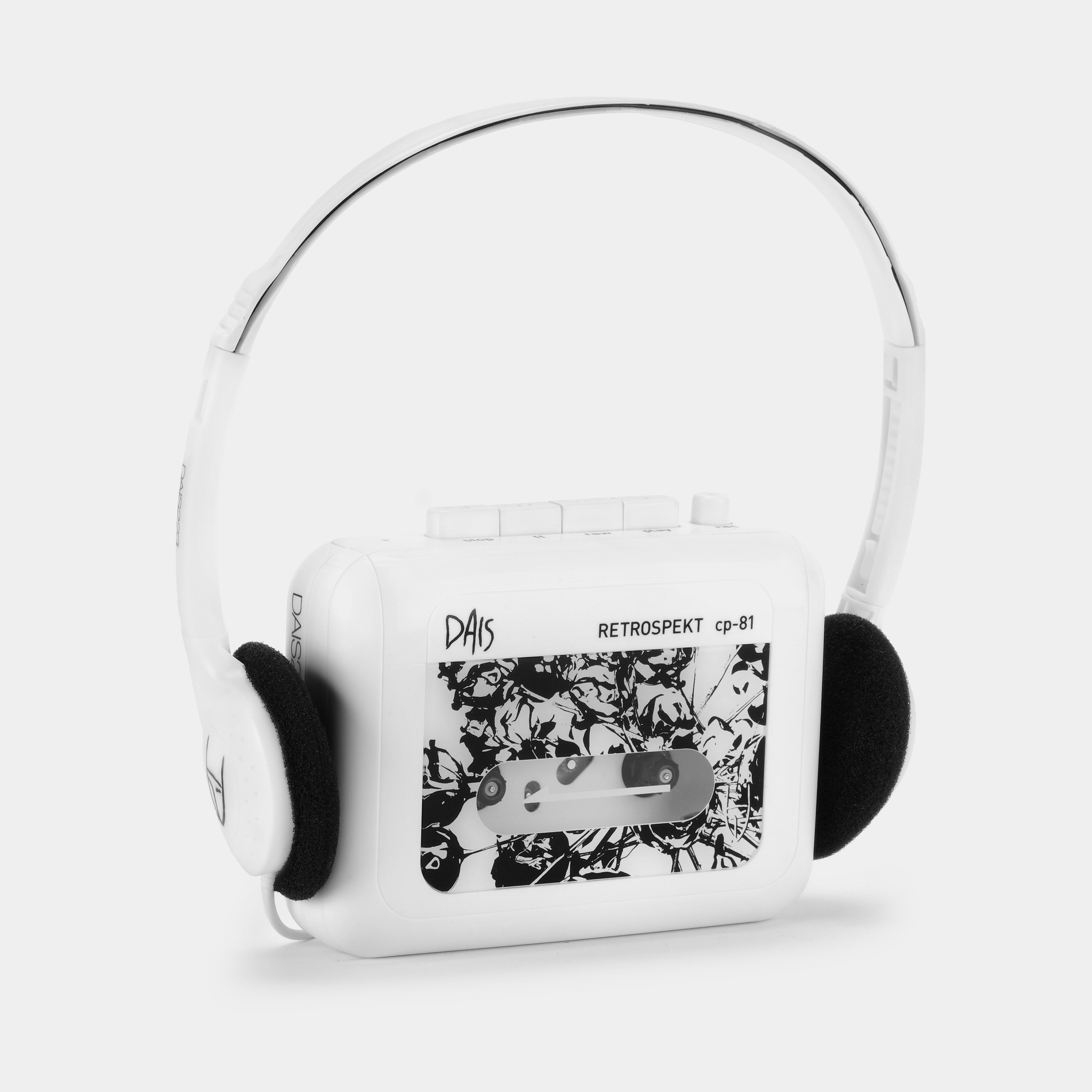 DAIS X RETROSPEKT CP-81 PORTABLE CASSETTE PLAYER by High Fidelity Vinyl - Portable Cassette Player (High Fidelity Vinyl)