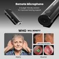 HearLink 3-In-1 Bluetooth Microphone A Cost-Effective Alternative to BAHA Device for HOH by Jabeesstore - Wireless…