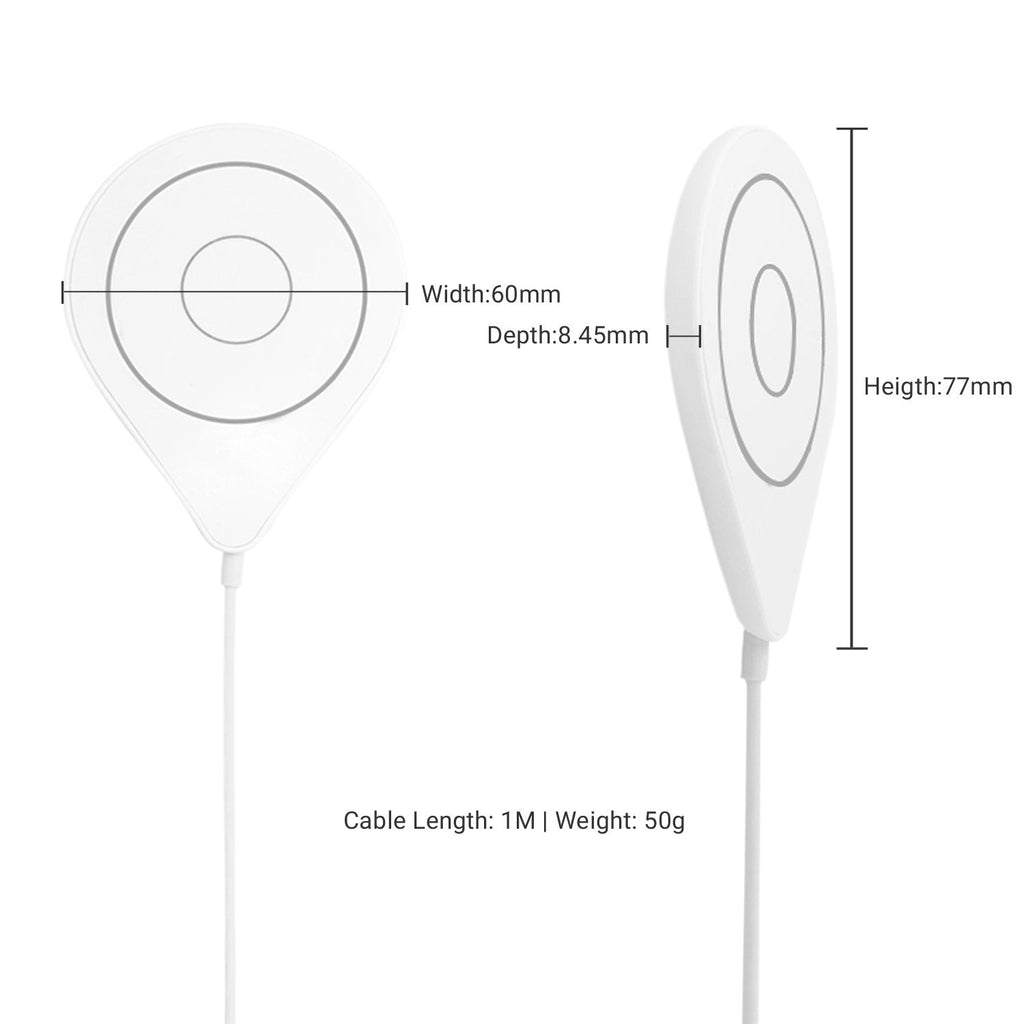 MAG-C Ultra Slim Magnetic Wireless Charger with Magnet Ring by Jabees Store - Charger (allproducts)