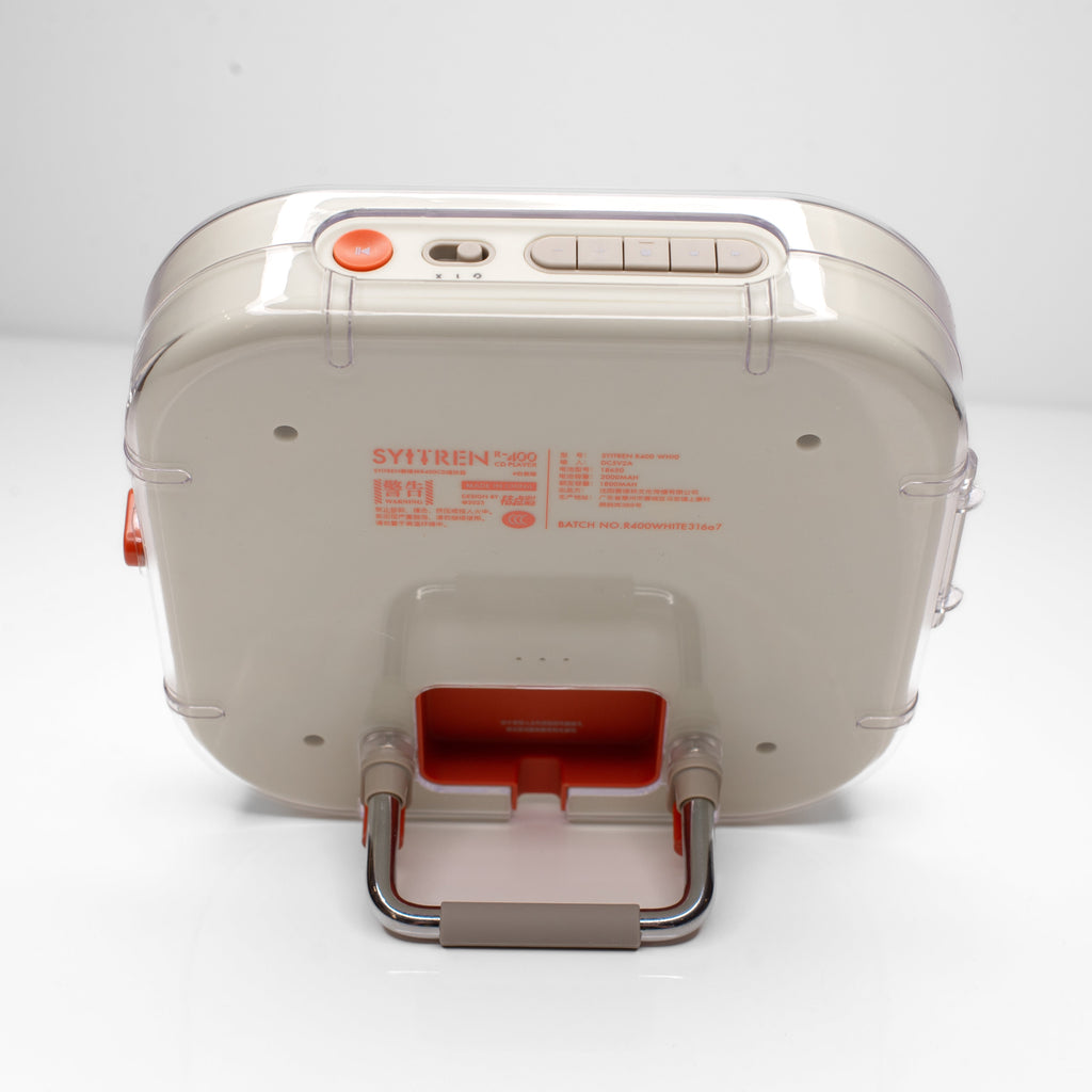 SYITREN R400 Bluetooth CD Player Kit - White