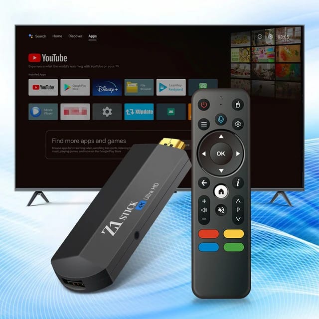 Android 11 Google TV Stick 4K, HDMI, 2.4/5g WIFI, Voice Remote, USB Port  - Stream Live TV, Sports, Movies Supports…