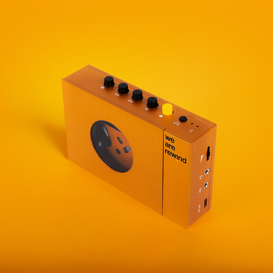 We Are Rewind - Orange - Baladeur Cassette