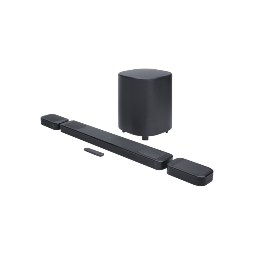 JBL Bar 1000 MK2 7.1.4-Channel Dolby Atmos 880W Soundbar with Wireless Subwoofer – Recertified by JBL by oboxliquidation…