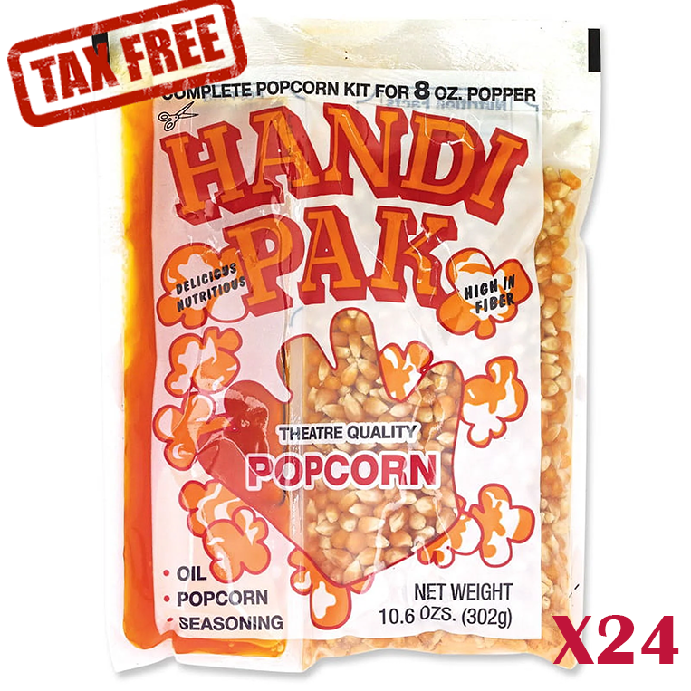 Handi Pak 8oz dual pack  24 packages by The Canada Popcorn Company - Supplies (Shopify Collective)